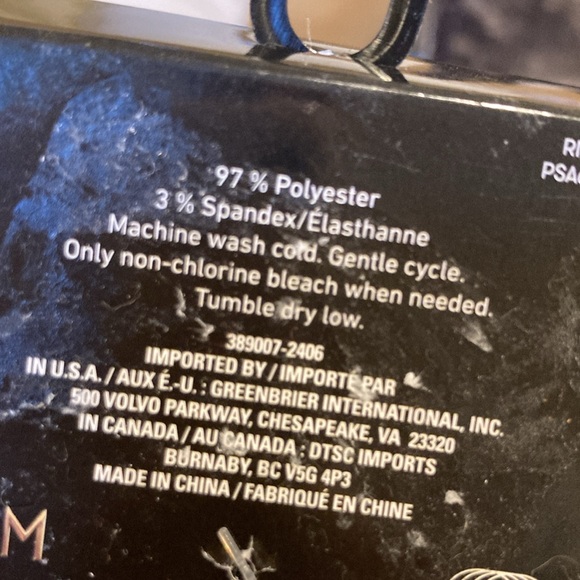 Poltergeist grey socks fits 6-12 new - Picture 5 of 9